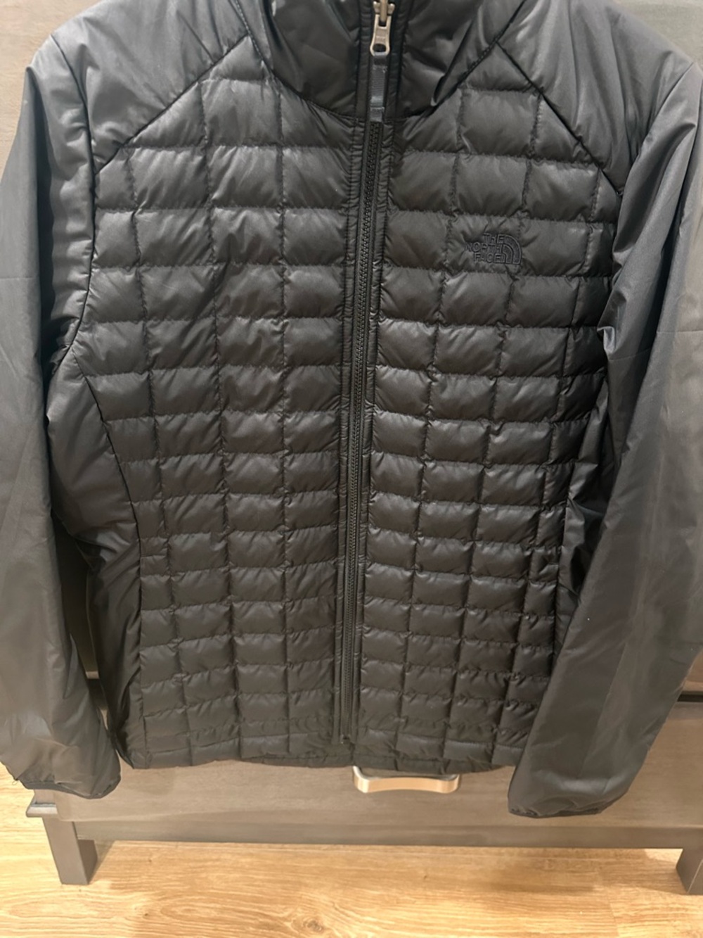 The North Face Black Quilted Insulated Jacket